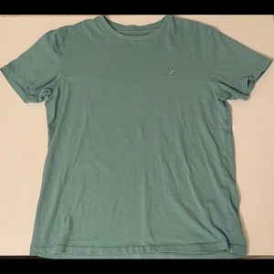 American Eagle tee, teal, size small
